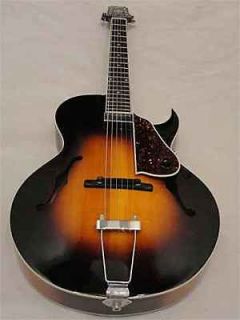 LH 350 HAND CARVED ARCHTOP CUTAWAY JAZZ GUITAR KENT ARMSTRONG PICKUP