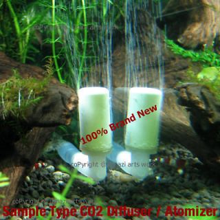 Spiro III Aquarium Glass CO2 Diffuser For Plant Skimmer Moss Tank