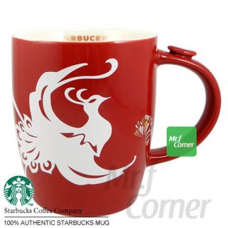 star487 12oz starbucks Chinese New Year CNY phoenix travel red cup mug