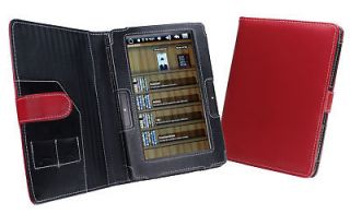 Cover Up Archos 70b / 70c eReader Leather Case   Red