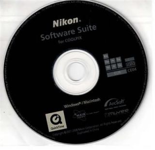 Nikon Coolpix Software Suite CE04 Arcsoft / Muvee / Main Concept CD