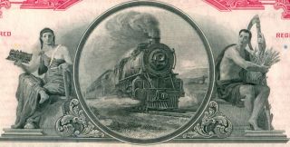 1935 Monongahela Railway Company Stock Bond Pennsylvania Railroad