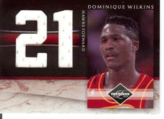 2010 LIMITED DOMINIQUE WILKENS DUAL JERSEY 17/49