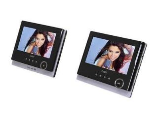 COBY TFDVD7752 7 LCD Dual Screen Tablet Portable DVD Player