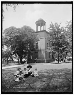 Old bell tower,structur es,Richmond,Vi rginia,VA,Detr oit Publishing