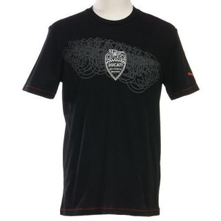 PUMA Ducati Heritage Tee Short Sleeve Black T Shirt Asia Size 56055203