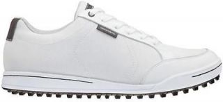Ashworth Cardiff Mesh Canvas Mens Golf Shoes White Retail Price 119.95