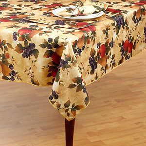 apple tablecloth in Linens & Textiles