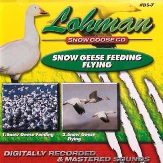 SNOW GOOSE CD Sound Recording Audio of Geese Decoy Call