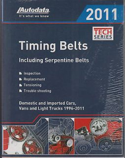 Autodata 2011 Timing Belts Including Serpentine Belts 2011 11 180