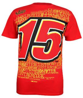 Clint Bowyer 2013 Chase Authentics #15 5 Hour Energy BIG Number Tee