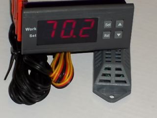 Electronic Humidistat Control switch Relative Humidity Hygrometer