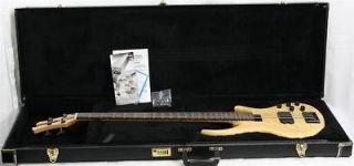 Tobias USA Growler 4 String Ash Body Active Electric Bass Guitar w
