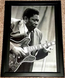 BB KING BLUES GIBSON ES 335 LUCILLE FRAMED LIVE TRIBUTE