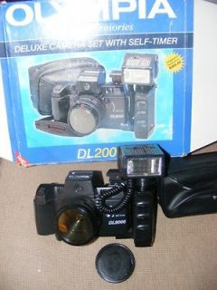 DL2000 Retro 35mm Film Camera w/ Case Self Timer Flash $385 Val