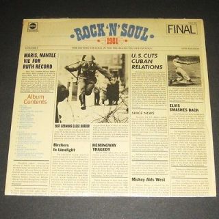 ROCK N SOUL 1961 nm LP ~ The Regents Slim Harpo Lee Dorsey Impress