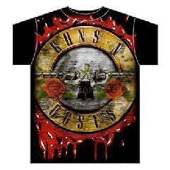 Guns N Roses Jumbo Bloody Bullet T Shirt Sizes Small to XXXL GNR1227