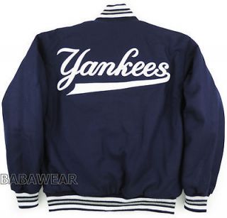 Reversible Jacket Los Angeles MLB NY New York Navy JH Design BABA