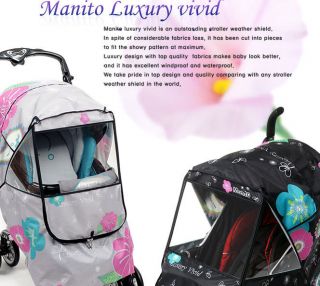 MANITO LUXURY VIVID COVER Baby Stroller Rain / Snow/ Wind Cover