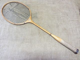 Vintage Champion Badminton Racket Antique Racquet Tennis Sports Old