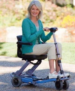 Freerider LUGGIE Folding Travel Senior Mobility Scooter Cart + EXTRA
