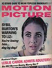 MOTION PICTURE SEPT 1964 BARBARA STANWYCK ROBERT TAYLOR LESLIE CARON
