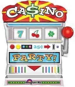 27 SLOT MACHINE BALLOON Casino Gambling Gaming