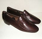 BALLY TIRANO OF SWITZERLAND BROWN LEATHER DRESS LOAFERS SHOES MENS 11