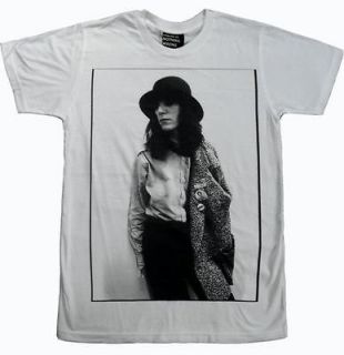 PATTI SMITH N.Y. Punk Icon Vintage 1970s Print T Shirt