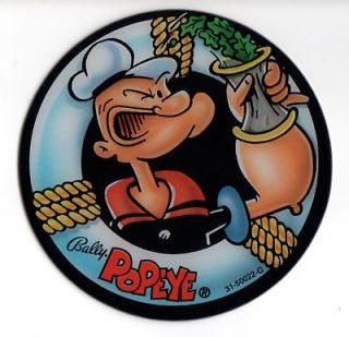 with SPINACH Pinball Promo Plastic COASTER Speaker Cut Out BALLY 1994