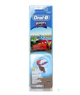 Oral B Kids Electric Toothbrush Stage Power Disney Cars   2 Brush