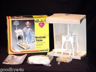 NEW~~Sindy Doll Accessories Marx Bedside Table w/ Light Dollhouse