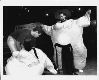 1993 Mike Barrasso Brian Chait Playoffs Sports Bar Sumo Suits Press