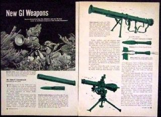 GI Weapons in Korea 1950 graphic pictorial Bazooka Machine Guns Rifles