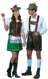 Fancy Dress Costume Oktober Beer Fest Swiss German Man Lederhosen