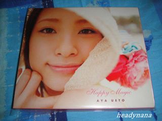 Ueto Aya Happy Magic CD+DVD+BOOK JAPAN LIMITED VERSION