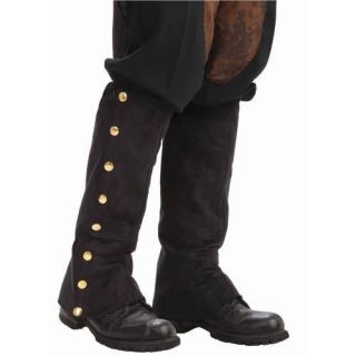 Steampunk Spats   Boot Covers   Brown or Black