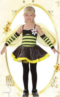 COSTUME Childs Bumble Bee with Wings 6, 8, 10