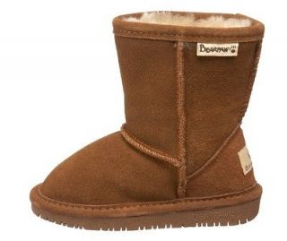 Bearpaw Emma 608T Shearling Boot (Toddler) Hickory Sz 6T 10T