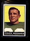 Eagles Chuck Bednarik Signed 1961 Topps Card