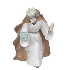 AUTHORIZED DEALER   Nao Lladro Porcelain Figurine: KING MELCHIOR