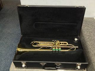 King 600 Used Student Trumpet Vintage 1978 with Mouthpiece and Case