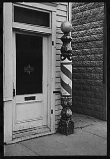 Photo Barber pole,Belle Fourche,South Dakota
