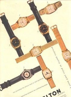 1947 b lg ad kelton watch
