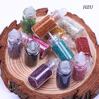 Stylish Caviar Nail Art Manicures or Pedicures Microbeads Decal Beads