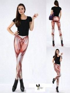 Men or Womens Muscle Anatomy Leggings, shipped from USA