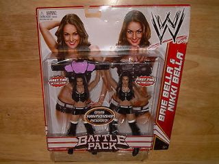 2011 WWE Divas Championship Wrestling Figure BRIE & NIKKI BELLA Twins