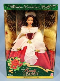 Disney   Beauty and the Beast   Winter Dreams Belle Doll 12 Tall