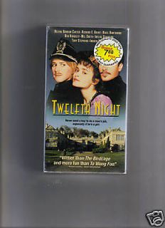 Twelfth Night (VHS,1997) Helena Bonham Carter, Imogen S