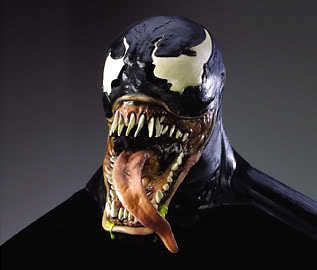 Adult Licensed Amazing Spider Man Evil Venom Mask